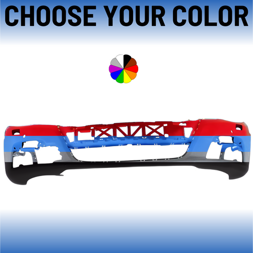 Front Bumper For 2009-2012 Volkswagen Passat CC With Washer Holes and Sensor Holes