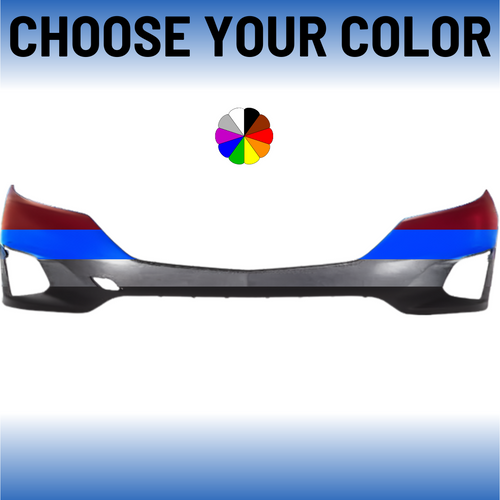 Front Bumper Cover For 2018-2021 Chevrolet Equinox Without Sensors