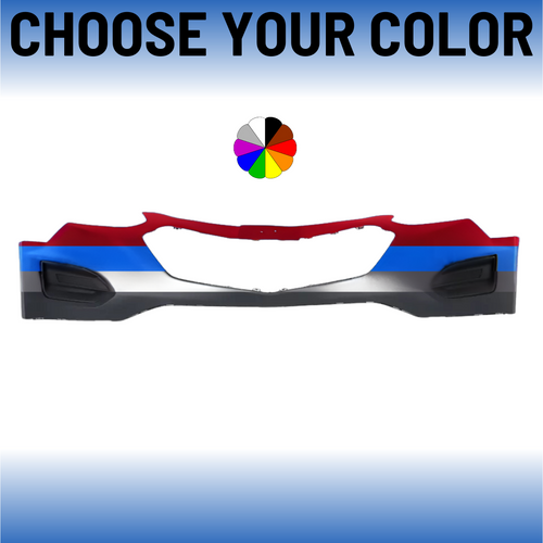 Front Bumper Cover For 2016-2017 Chevrolet Equinox L and LS Without Fog Lamps Front Bumper Cover For 2016-2017 Chevrolet Equinox L and LS Without Fog Lamps