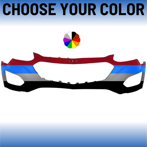 Front Bumper For 2016-2017 Chevrolet Equinox LT and LTZ With Fog Lamp Holes