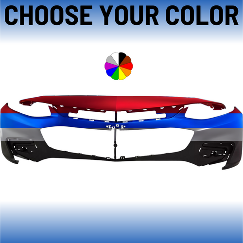 Front Bumper Cover For 2016-2018 Chevrolet Malibu L/LS Without Lamps