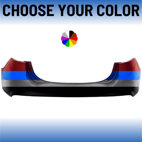 Rear Bumper For 2013-2018 Ford Fusion Without Sensors