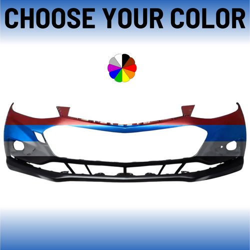 Front Bumper Cover For 2016-2018 Chevrolet Cruze Without RS Package