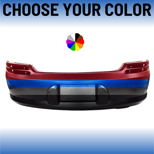 Rear Bumper Cover For 2001-2006 Dodge Stratus Sedan