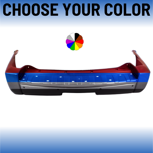 USA Made Rear Bumper Cover For 2006-2008 Jeep  Commander For Models With Tow Hitch