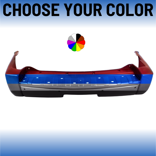 USA Made Rear Bumper Cover For 2006-2008 Jeep  Commander For Models With Tow Hitch