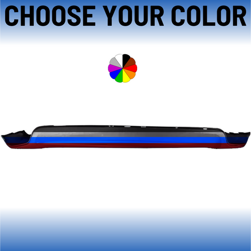 Rear Bumper Valance For 2013-2018 Ford Fusion Dual Exhaust Rear Bumper Valance For 2013-2018 Ford Fusion Dual Exhaust