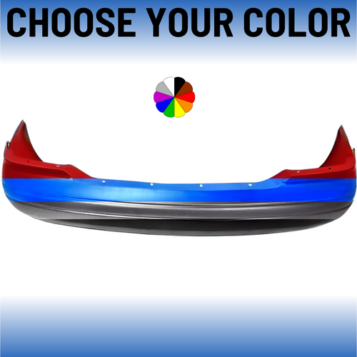 Rear Bumper Cover For 2000-2004 Ford Focus Sedan