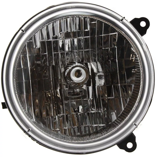 Passenger Side Headlight For 2003-2004 Jeep Liberty Clear Lens With Bulb