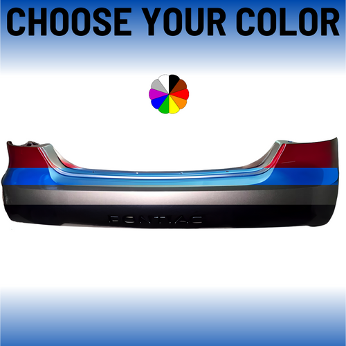 Rear Bumper For 2004-2008 Pontiac Grand Prix With Lettering