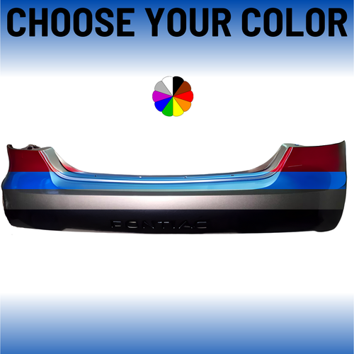 Rear Bumper For 2004-2008 Pontiac Grand Prix With Lettering