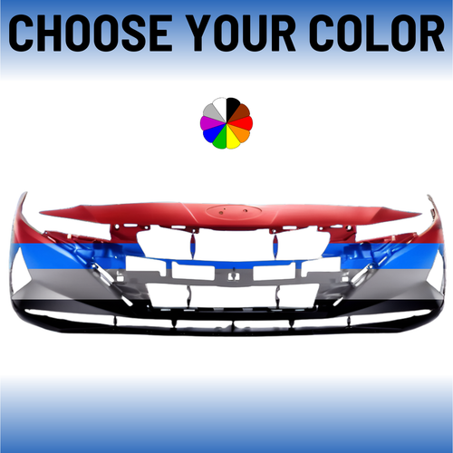 Front Bumper Cover For 2021-2023 Hyundai Elantra