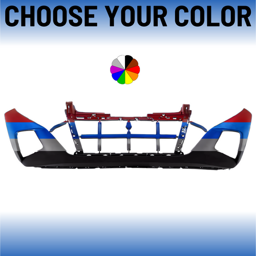 Front Bumper For 2022-2024 Hyundai Tucson Without Sensors