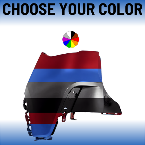 LH Upper Rear Bumper Cover For 2020-2026 Ford Escape Drivers Side