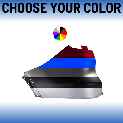 Rear LH Upper Bumper Cover For 2017-2019 Ford Escape