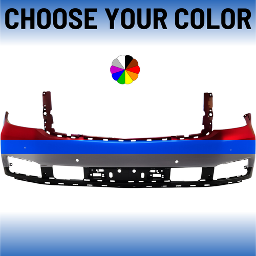 Front Bumper Cover For 2015-2020 Chevrolet Tahoe With Park Sensor Holes