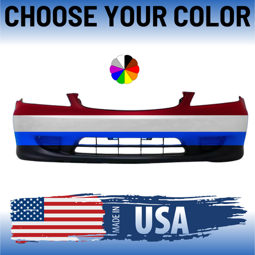 Front Bumper Cover For 2004-2005 Honda Civic USA Made