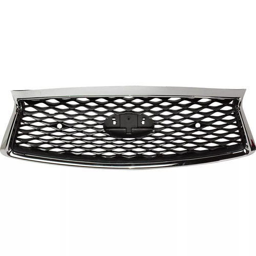 Grille For 2018-2020 Infiniti Q50 Chrome With Sensors and Camera Hole