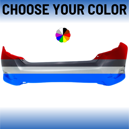 Rear Bumper Cover For 2016-2021 Honda Civic Sedan Models
