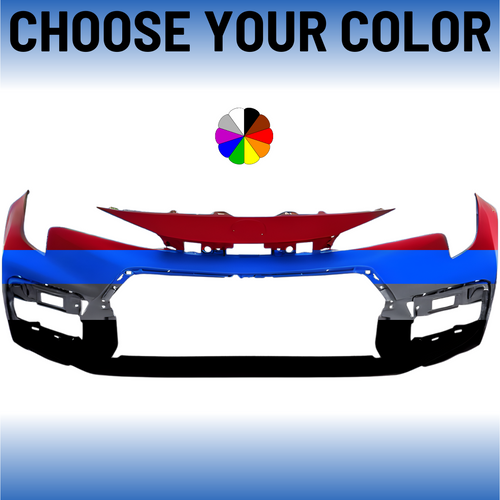 Front Bumper Cover For 2020-2024 Toyota Corolla SE/XSE Sedan
