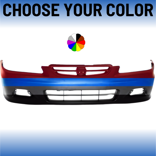 Front Bumper Cover For 2001-2002 Honda Accord Coupe
