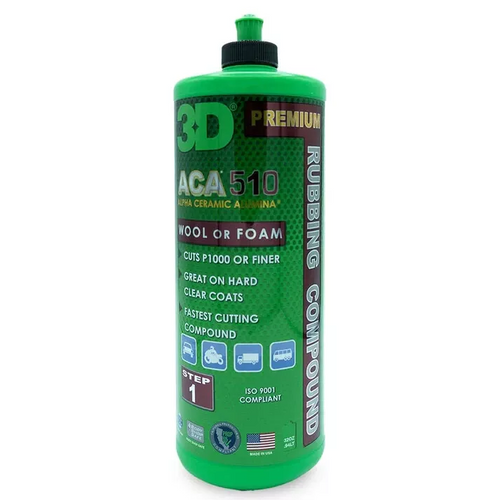 3D ACA 510 Pro Grade Rubbing Compound 510OZ32