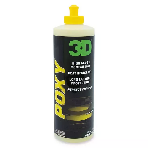 3D Poxy Hybrid Paint Sealant Wax 16 oz 422OZ16