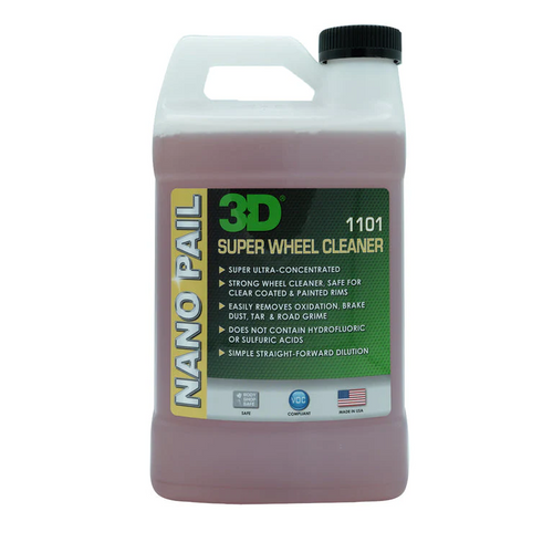3D Super Wheel Cleaner 64 OZ