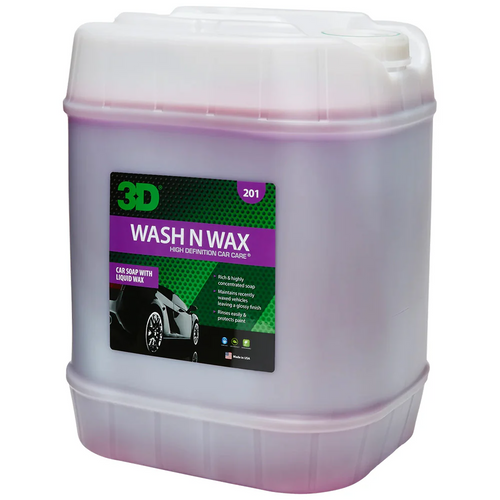 3D WASH N WAX 5 GALLON