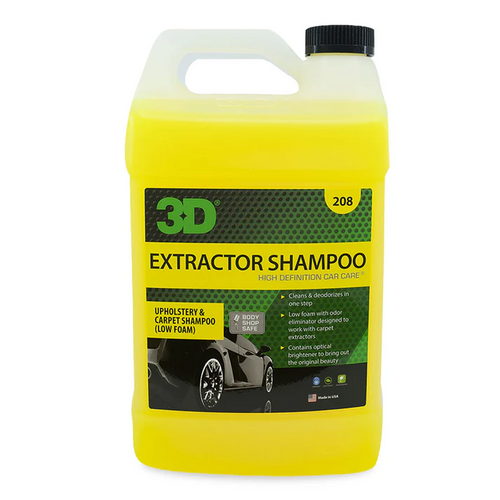 3D  Carpet Extractor Shampoo 1 Gallon