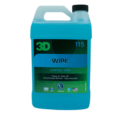 3D Wipe Surface Prep 1 Gallon