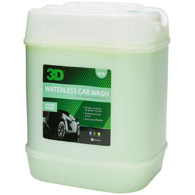 3D Waterless Car Wash 5 Gallon