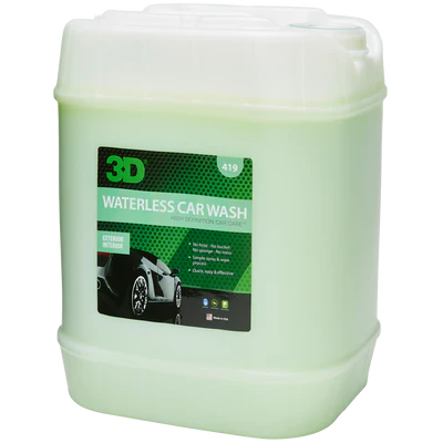 3D Waterless Car Wash 5 Gallon