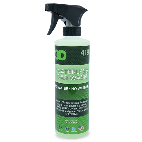 3D Waterless Car Wash 16 OZ