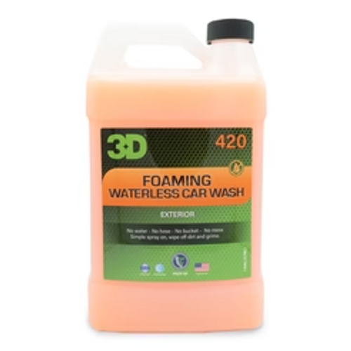 3D Foaming Waterless Car Wash 1 Gallon