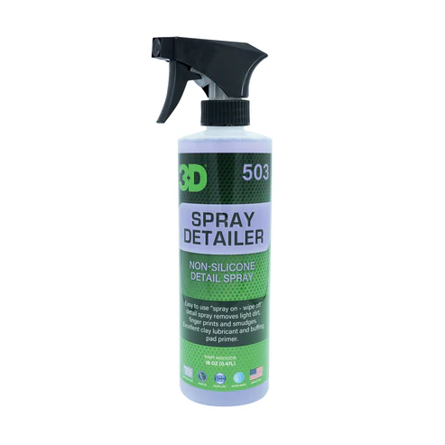 3D Non-Silicone Detailer Spray 16 OZ