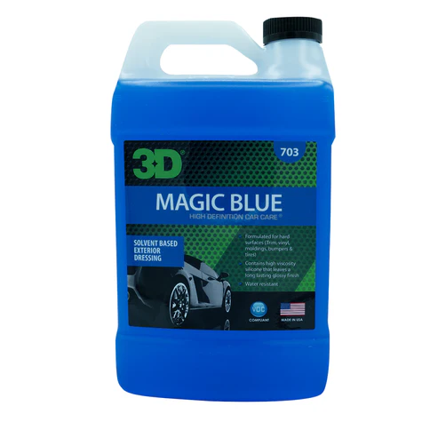 3D Magic Blue Tire Dressing 1 Gallon