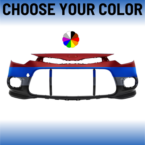 Front Bumper Cover For 2014-2016 Kia Forte Koup