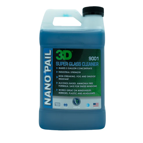 3D Super Glass Cleaner Nano Pali 1 Gallon