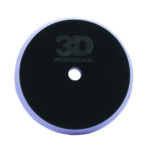 3D 6.5 Light Purple Spider-Cut Foam Polishing Pad