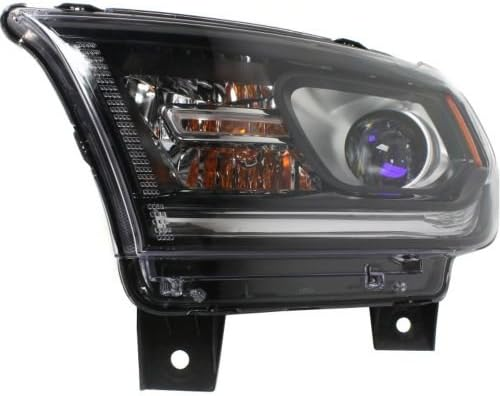 Driver Side Headlight For 2014-2017 Dodge Durango Halogen