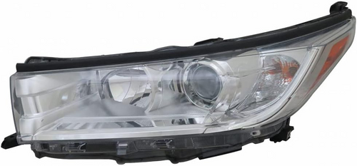 Driver Side Headlight For 2017-2019 Toyota Highlander L/LE/XLE/Hybrid Left
