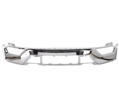 Chrome Steel Front Bumper For 2021-2023 For F-150 Without Park Sensors