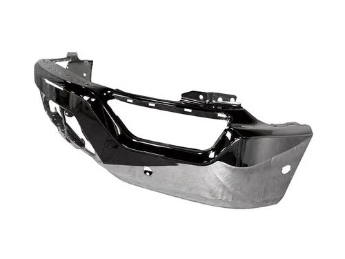 Chrome Front Bumper For 2021-2023 Ford F-150 With 6 Sensor Holes