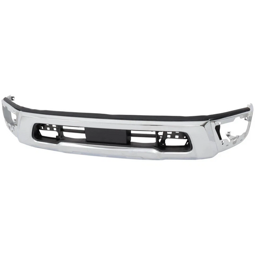 Chrome Steel Front Bumper Assembly For 2020-2024 Nissan Titan SV SL Platinum