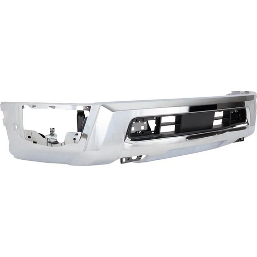 Chrome Front Bumper Assembly For 2020-2024 Nissan TITAN XD