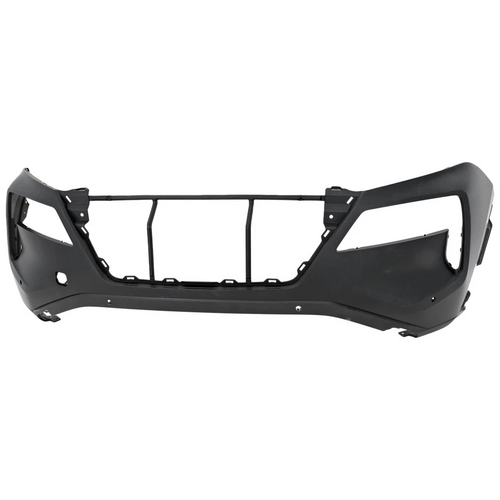 Front Bumper Cover For 2021 Nissan Rogue With 4 Park Assist Sensor Holes