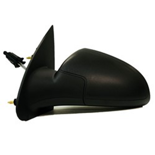 Driver Side Manual Mirror For 2005-2010 Chevrolet Cobalt And 2005-2006 Pontiac Pursuit, 2007-2009 Pontiac G5 Coupe Black Textured Left