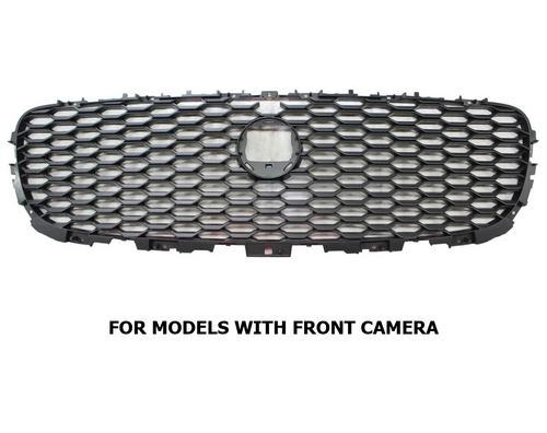 Paintable Front Grille For 2018-2020 Jaguar E-Pace With Camera Hole