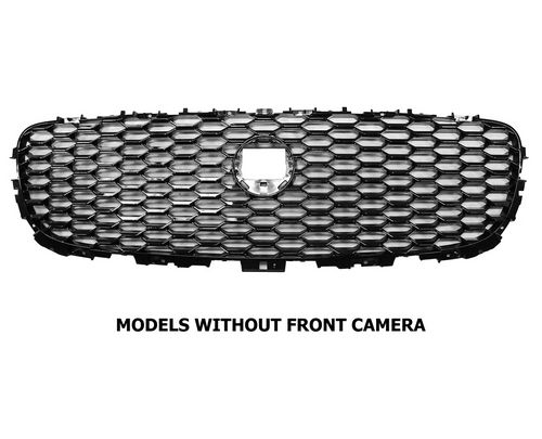 Gloss Black Grille For 2018-2020 Jaguar E-Pace Without Camera Hole Gloss Black Grille For 2018-2020 Jaguar E-Pace Without Camera Hole